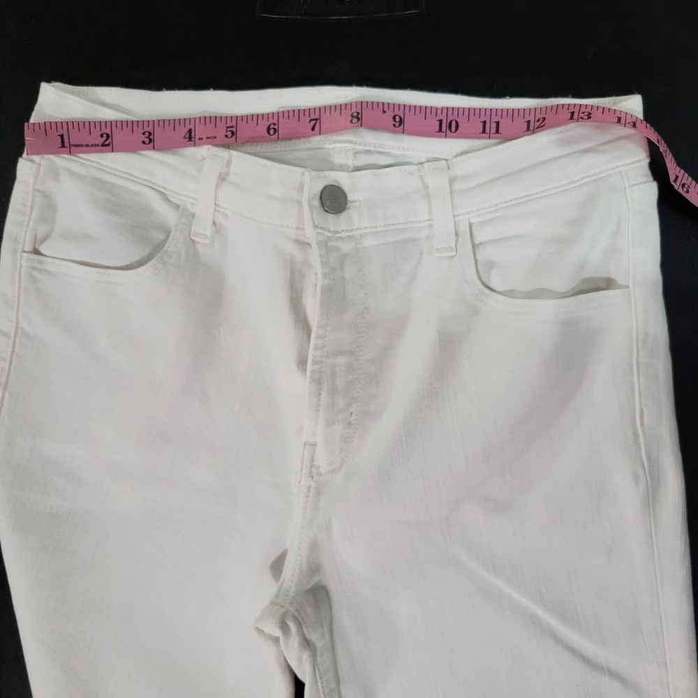 Women's J Brand White‎ Denim Jeans Size 29 - Picture 3 of 9